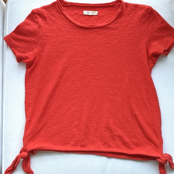 Madewell Texture and Thread Modern Side-Tie Top - Picture 5 of 7